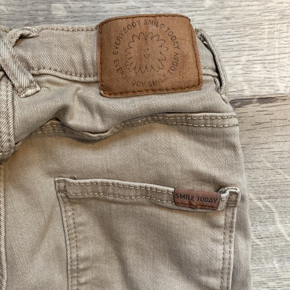 ZARA 3-4 year sand slim denim pants - Picture 5 of 6